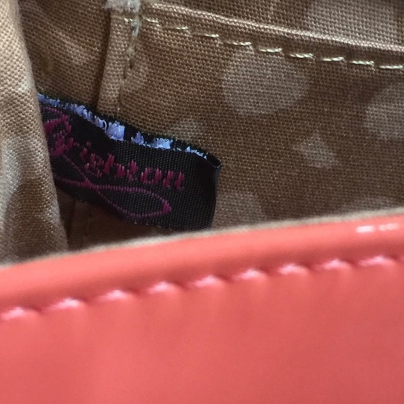 Brighton "Little Dainty" Mini Cross Body Bag Coral - Picture 4 of 7